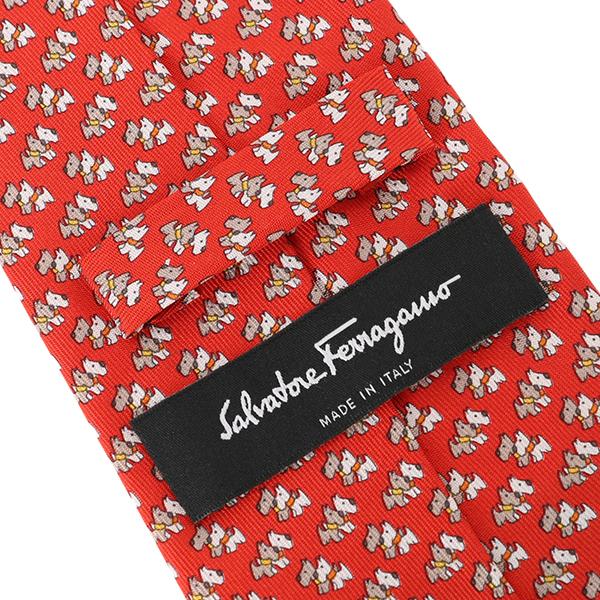FERRAGAMO（フェラガモ） 並行輸入 ネクタイ プリント タイ 357857 006