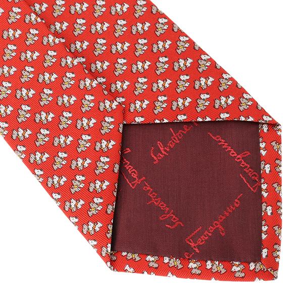 FERRAGAMO（フェラガモ） 並行輸入 ネクタイ プリント タイ 357857 006