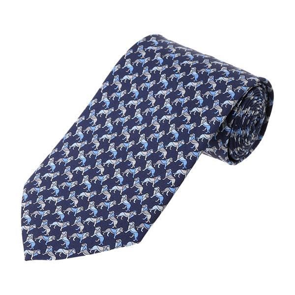 FERRAGAMO（フェラガモ） 並行輸入 ネクタイ プリント タイ 357898 001