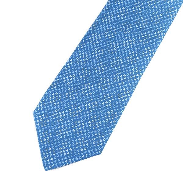 【新品】フェラガモ FERRAGAMO/ネクタイ/ブルー ネクタイ - メンズ | Ferragamo