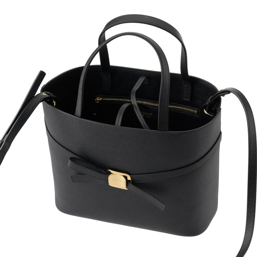 【国内即発】フェラガモ トートバッグ 218348 771215 サルバトーレフェラガモ Salvatore Ferragamo トートバッグ ボウ