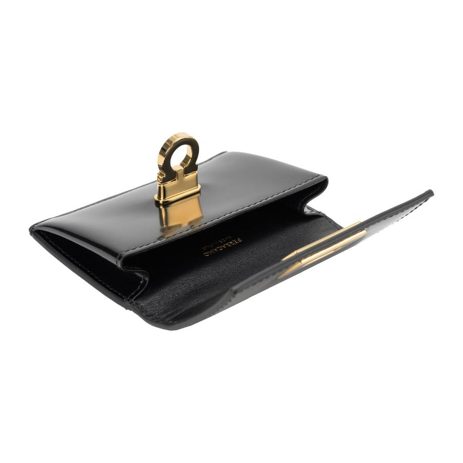 FERRAGAMO フェラガモ カードケース ガンチーニ 220435 760662