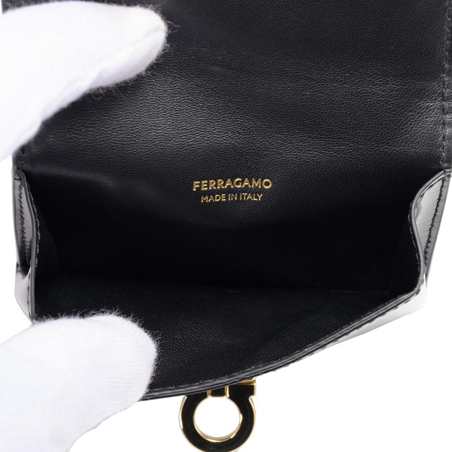 FERRAGAMO（フェラガモ） 並行輸入 カードケース ガンチーニ 220435