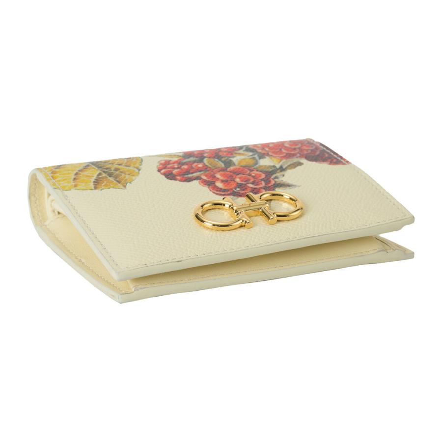 FERRAGAMO フェラガモ 2つ折り財布 ガンチーニ 22D780 770357 FERRAGAMO フェラガモ 2つ折り財布 ガンチーニ 22D780 770357