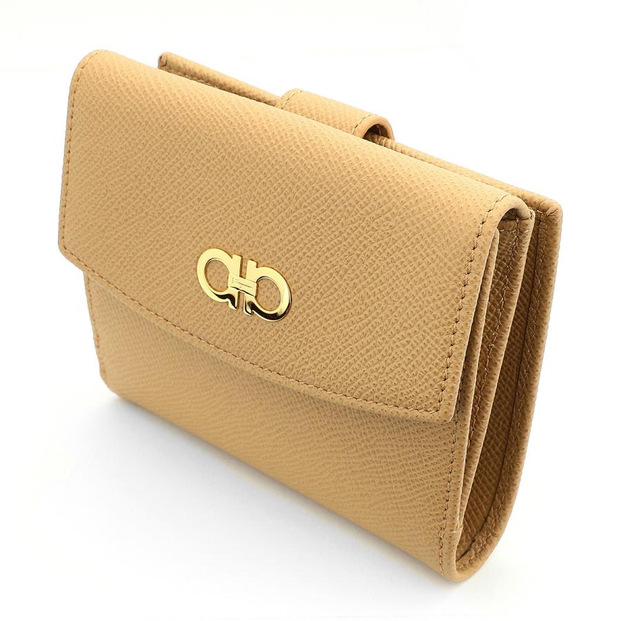 FERRAGAMO 並行輸入 フェラガモ 2つ折り財布 ガンチーニ 22O002