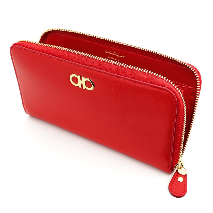 FERRAGAMO 並行輸入 フェラガモ 長財布(ラウンドファスナー