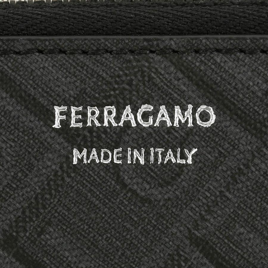 FERRAGAMO フェラガモ 長財布(ラウンドファスナー) ガンチーニ