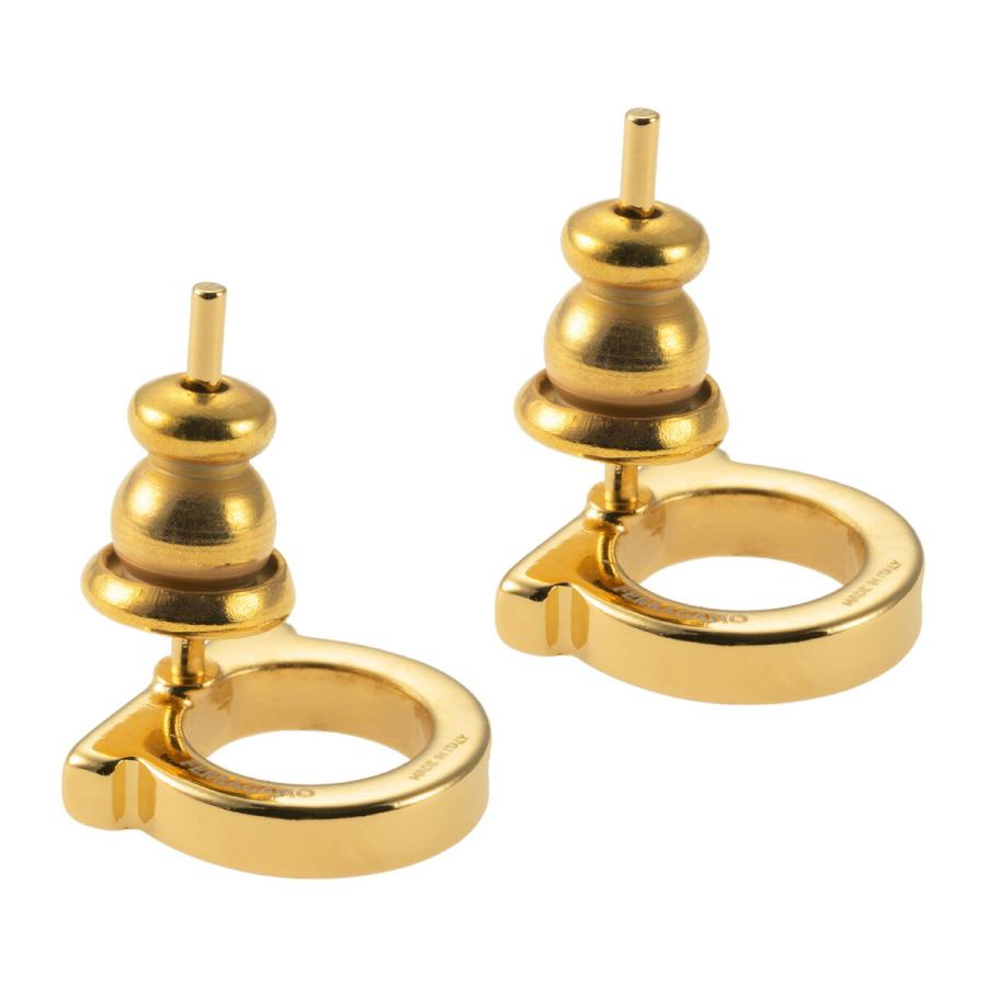 並行輸入 フェラガモ ピアス FERRAGAMO ガンチーニ 760120 696432レディース ゴールド 金 | FERRAGAMO | 03