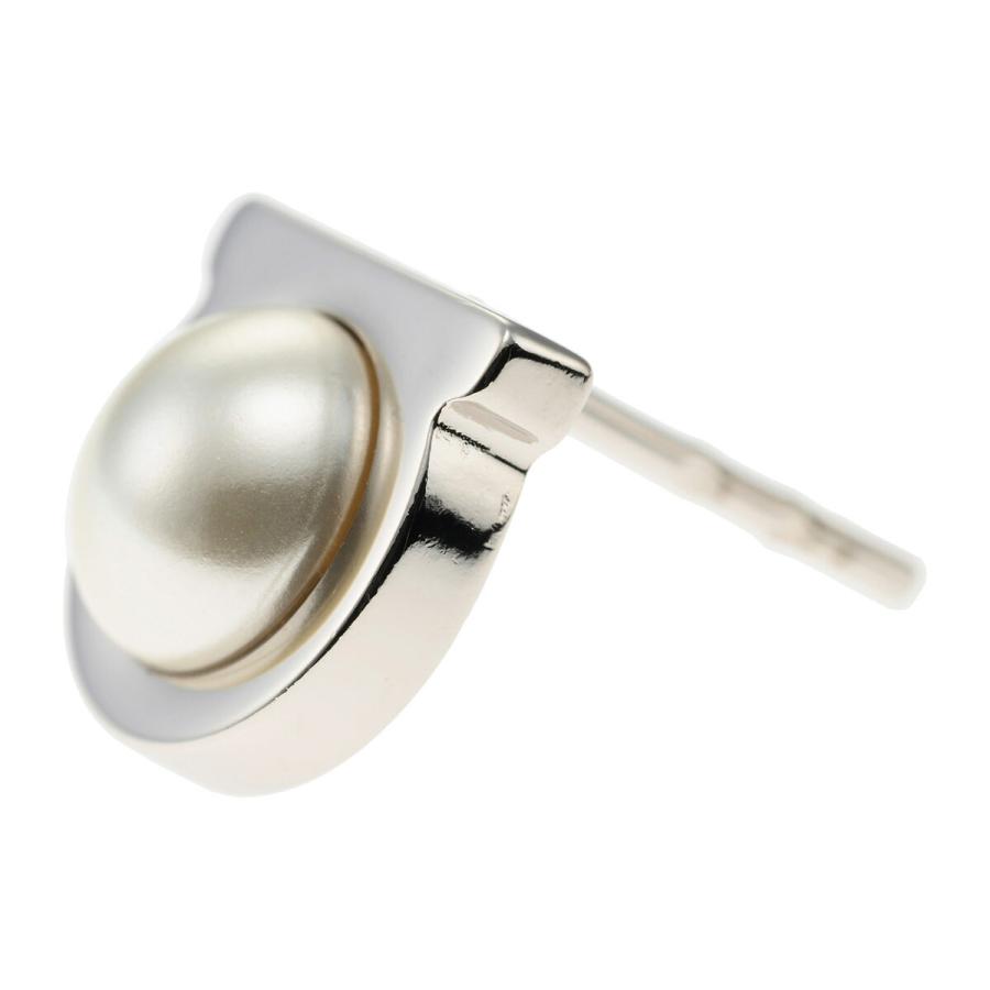 並行輸入 フェラガモ ピアス FERRAGAMO ガンチーニ 760121 696455レディース シルバー 銀 | FERRAGAMO | 01