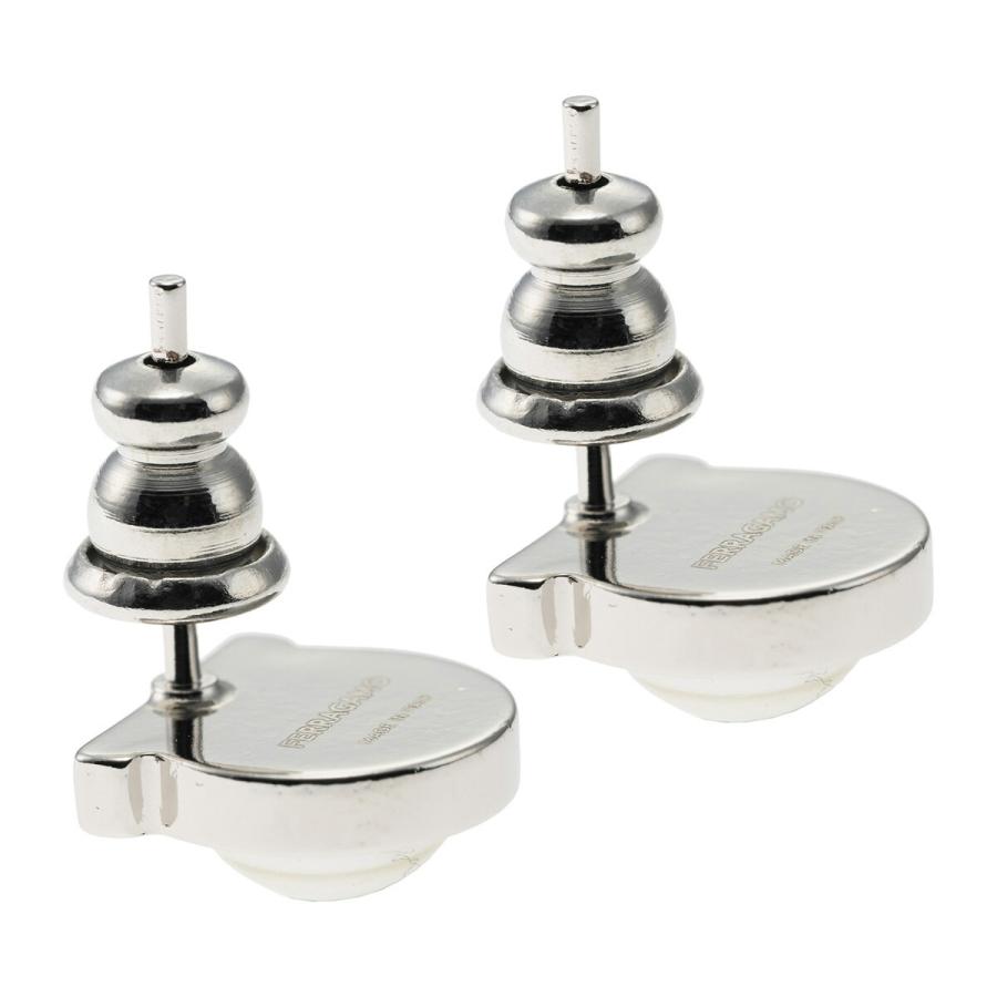 並行輸入 フェラガモ ピアス FERRAGAMO ガンチーニ 760121 696455レディース シルバー 銀 | FERRAGAMO | 03