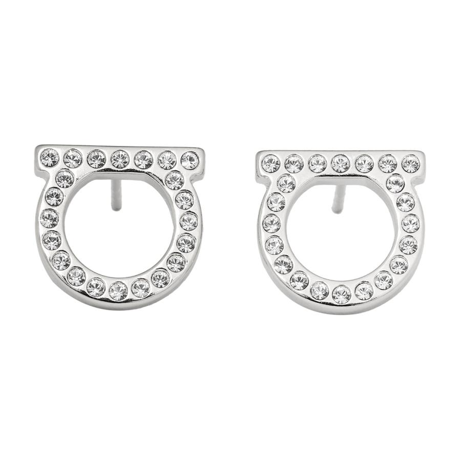 並行輸入 フェラガモ ピアス FERRAGAMO ガンチーニ 760122 696574レディース シルバー 銀 | FERRAGAMO