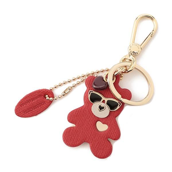 並行輸入 フルラ キーホルダー キーリング ORSO INTERO RL85 MTS 1014339 レッド系 朱色 爆買 | FURLA