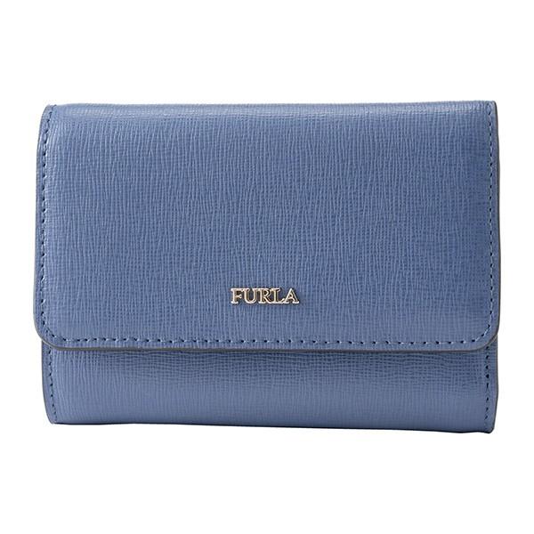 並行輸入 フルラ 3つ折り財布 S トライフォールド ウォレット PR76 B30 1023401 ブルー系 青系 爆買 | FURLA