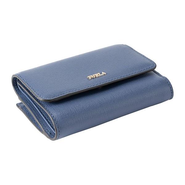 並行輸入 フルラ 3つ折り財布 S トライフォールド ウォレット PR76 B30 1023401 ブルー系 青系 爆買 | FURLA | 02