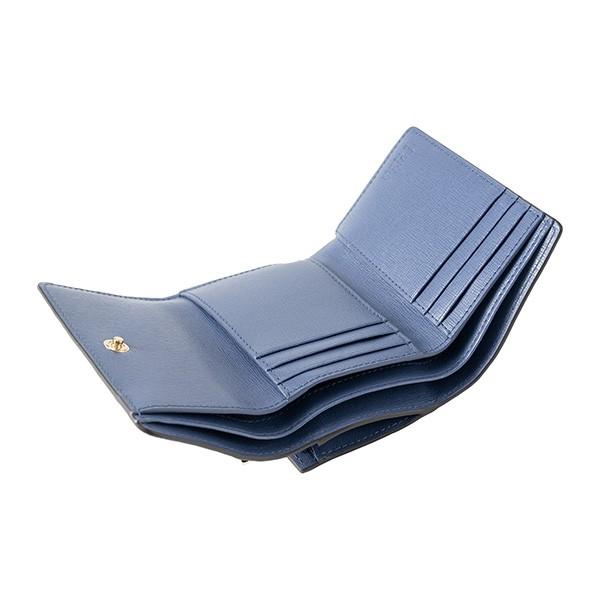並行輸入 フルラ 3つ折り財布 S トライフォールド ウォレット PR76 B30 1023401 ブルー系 青系 爆買 | FURLA | 04