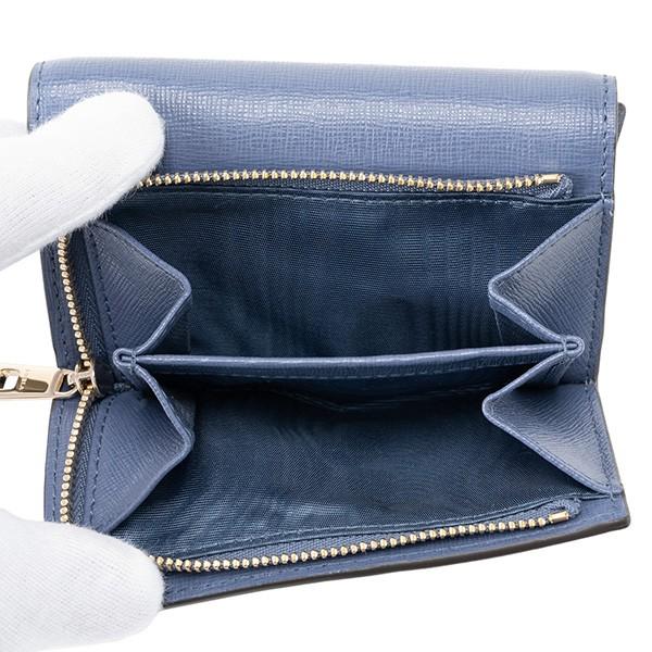 並行輸入 フルラ 3つ折り財布 S トライフォールド ウォレット PR76 B30 1023401 ブルー系 青系 爆買 | FURLA | 05