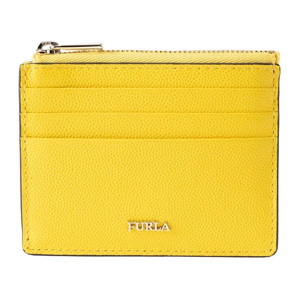 並行輸入 フルラ  カードケース バビロン PBA2 Q26 1023545 イエロー 黄色 爆買 | FURLA