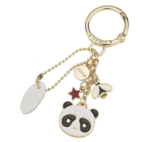 並行輸入 フルラ  キーホルダー オフェリア RX84 MES 1032668 ホワイト系 マルチ 爆買 | FURLA