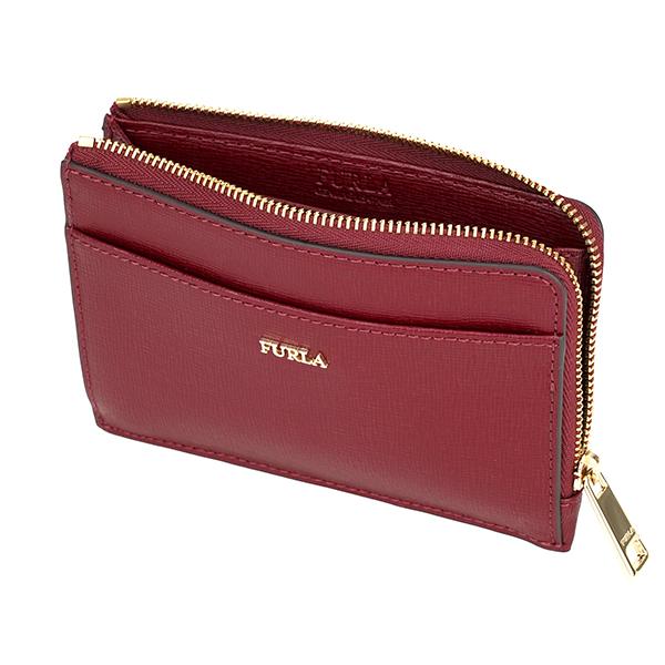 並行輸入 フルラ  カードケース バビロン 1045940 PCL8 B30 CGQ ダークレッド 赤 爆買 | FURLA | 03