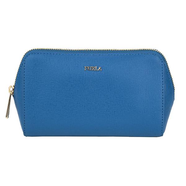 並行輸入 フルラ  ポーチ エレクトラ 1046032 ER43 B30 H55 ブルー 青 爆買 | FURLA