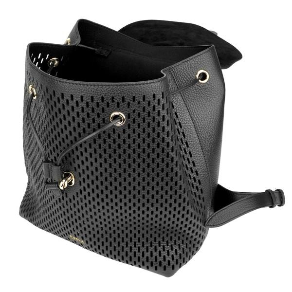 並行輸入 フルラ  リュックサック ネット 1056790 BAGL NET W53 ブラック 黒 爆買 | FURLA | 03