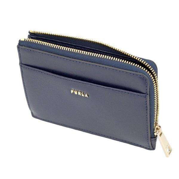 並行輸入 フルラ  カードケース バビロン 1056869 PCZ4 B30 07A ネイビー 紺 爆買 | FURLA | 03
