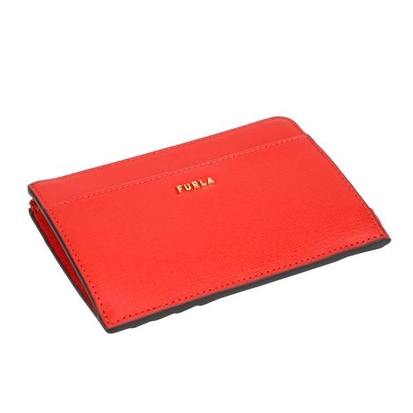 並行輸入 フルラ  カードケース バビロン 1056870 PCZ4 B30 09A レッド 赤 爆買 | FURLA | 02
