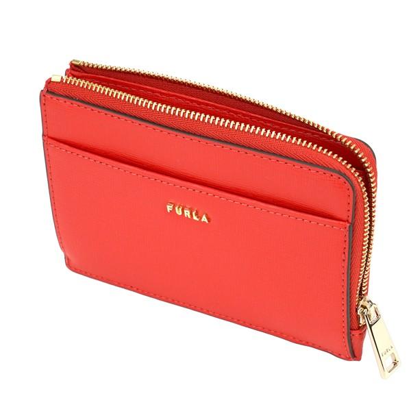 並行輸入 フルラ  カードケース バビロン 1056870 PCZ4 B30 09A レッド 赤 爆買 | FURLA | 03
