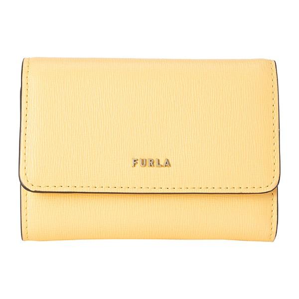 並行輸入 フルラ  3つ折り財布 バビロン 1056940 PCZ0 B30 01A イエロー系 黄色 爆買 | FURLA