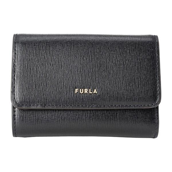 並行輸入 フルラ  3つ折り財布 バビロン 1056950 PCZ0 B30 O60 ブラック 黒 爆買 | FURLA