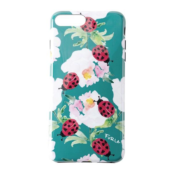 並行輸入 フルラ iPhone6 Plus/7 Plus ケース グリーン系 マルチ FURLA ER35 961440 爆買 | FURLA