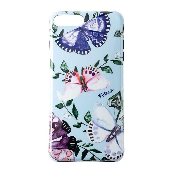 並行輸入 フルラ iPhone6 Plus/7 Plus ケース ブルー系 マルチ FURLA ER35 961446 爆買 | FURLA