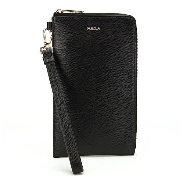 並行輸入 フルラ  スマートフォンケース バビロン ES92 ARE 978613 ブラック 黒 爆買 | FURLA