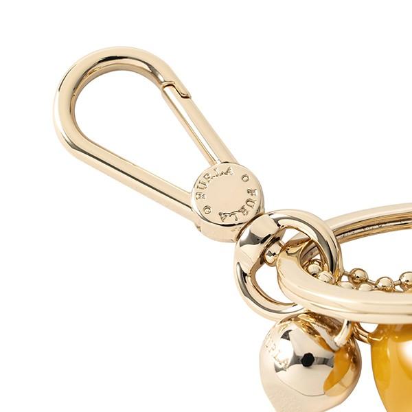 並行輸入 フルラ キーホルダー キーリング CUORE RH95 MES 979155 マスタードイエロー 黄 爆買 | FURLA | 05