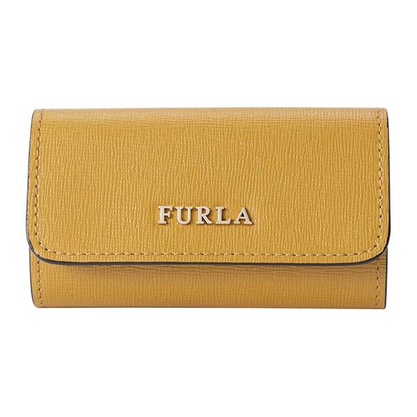並行輸入 フルラ キーケース KEYCASE RL71 B30 979181 マスタードイエロー 黄 爆買 | FURLA