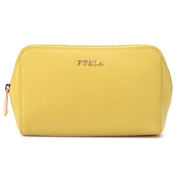 並行輸入 フルラ  ポーチ エレクトラ EM32 B30 992534 イエロー 黄色 爆買 | FURLA