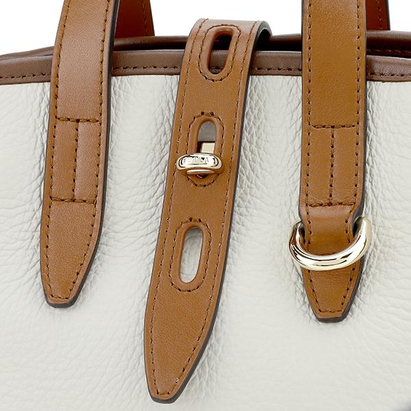 並行輸入 フルラ ハンドバッグ FURLA ネット BASRFUA-BX1208-E1600-1-007レディース ライトベージュ ブラウン 茶 | FURLA | 07