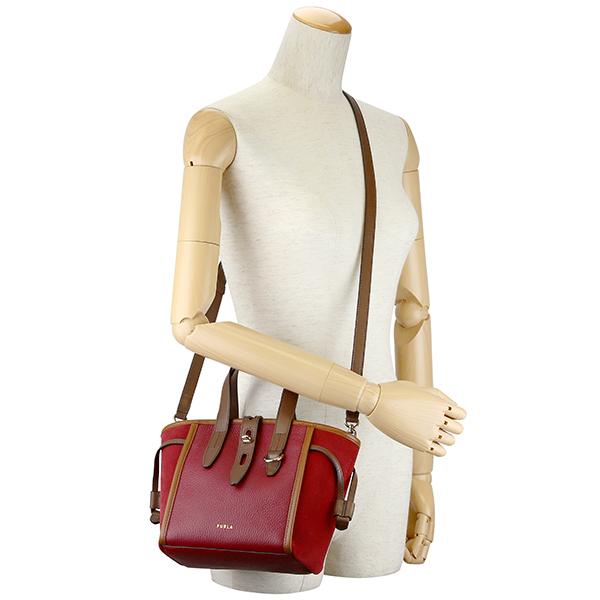 並行輸入 フルラ ハンドバッグ FURLA ネット BASRFUA-BX1208-T6G00-1-007 レディース ワインレッド 赤 | FURLA | 05
