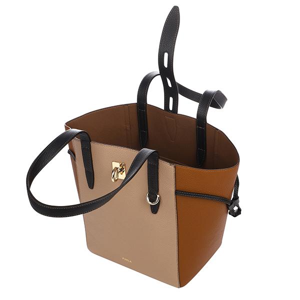 並行輸入 フルラ ハンドバッグ FURLA ネット BZT0FUA HSC000 1480Sレディース ベージュ ブラウン 茶
