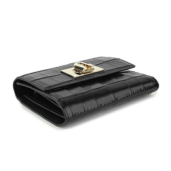 財布 レディース 黒 FURLA フルラ ターンロック 本革 レザー 長財布 フルラ 長財布 レディース ブランド FURLA レザー WP00313