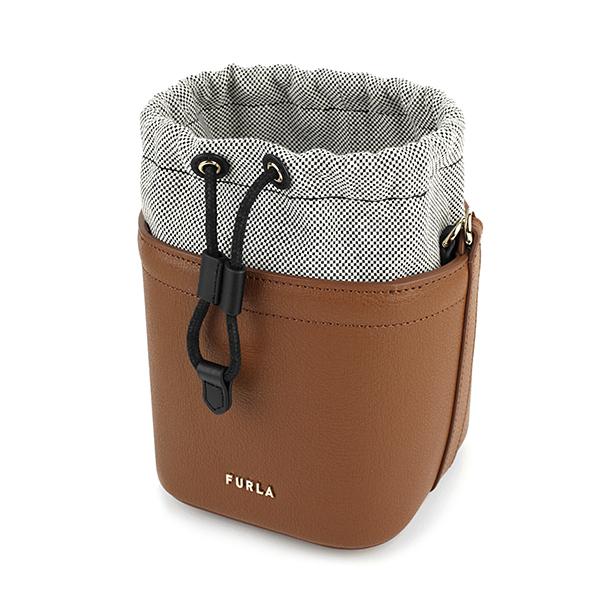 フルラ ショルダーバッグ FURLA ヴェルティージネ WB00332 BX0006 GHN00 1 007 レディース ブラウン 茶 ブラック 黒 ショルダーバッグ 単位cm