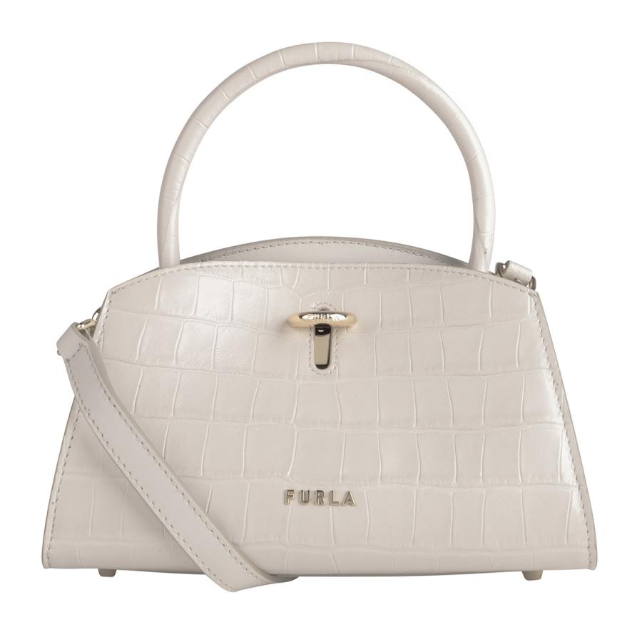 FURLA ハンドバッグ ゴールド金具 FURLA フルラ 黄色 イエロー ミアステラ バケットバッグ ハンドバッグ