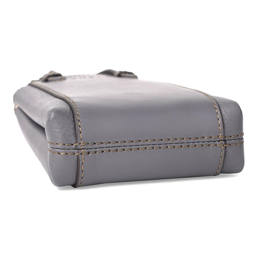 【美品】FURLA ショルダーバッグ スマホショルダー　ライトグレー ミアステラ FURLA（フルラ） 並行輸入 ショルダーバッグ ミアステラ WE00289