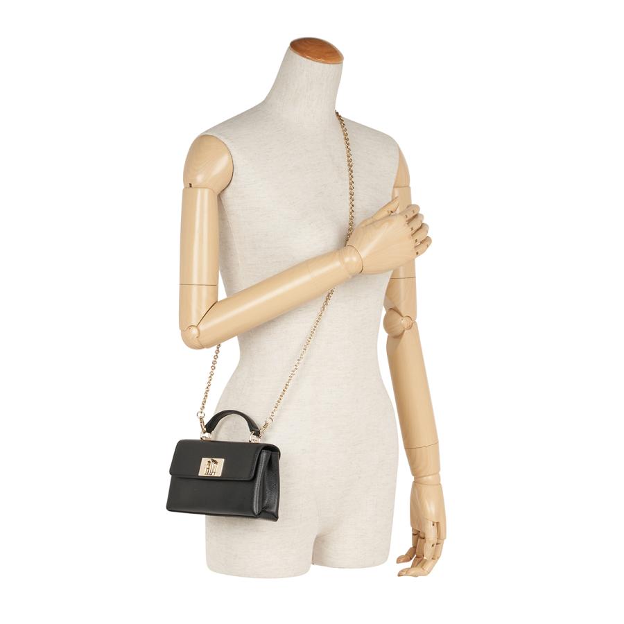 【FURLA】ハンドバッグ ショルダーストラップ付き FURLA グレー トートバッグ ショルダーストラップ付き