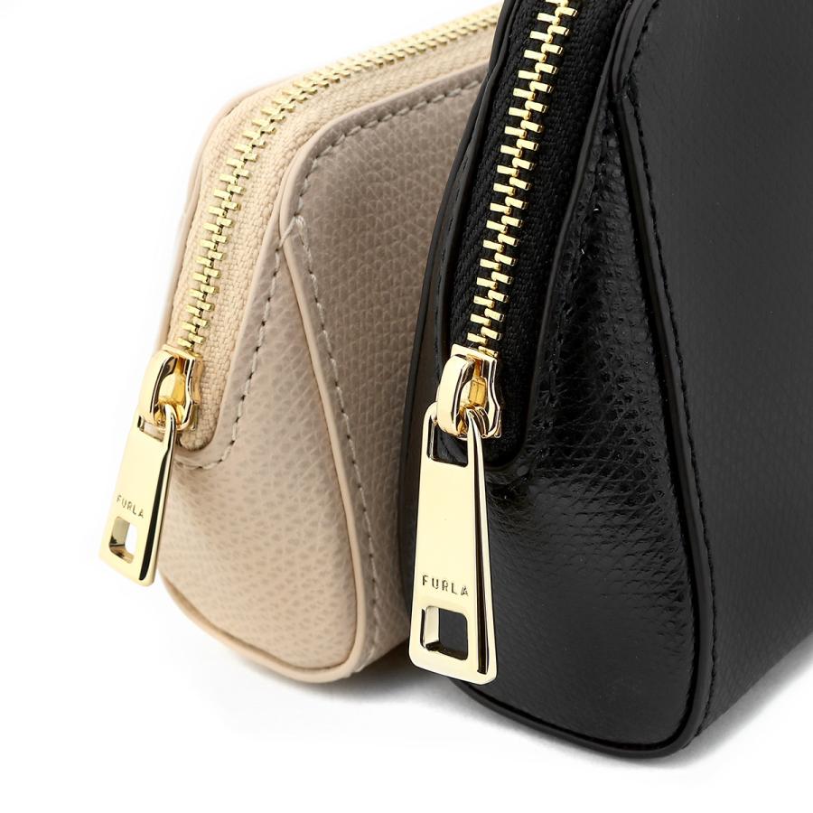 並行輸入 フルラ ポーチ FURLA カメリア WE00453 ARE000 BBR00 1 007レディース ブラック 黒 ベージュ系 | FURLA | 06