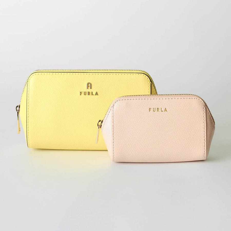 並行輸入 フルラ ポーチ FURLA カメリア WE00453 ARE000 3784S 1 007レディース イエロー 黄色 | FURLA