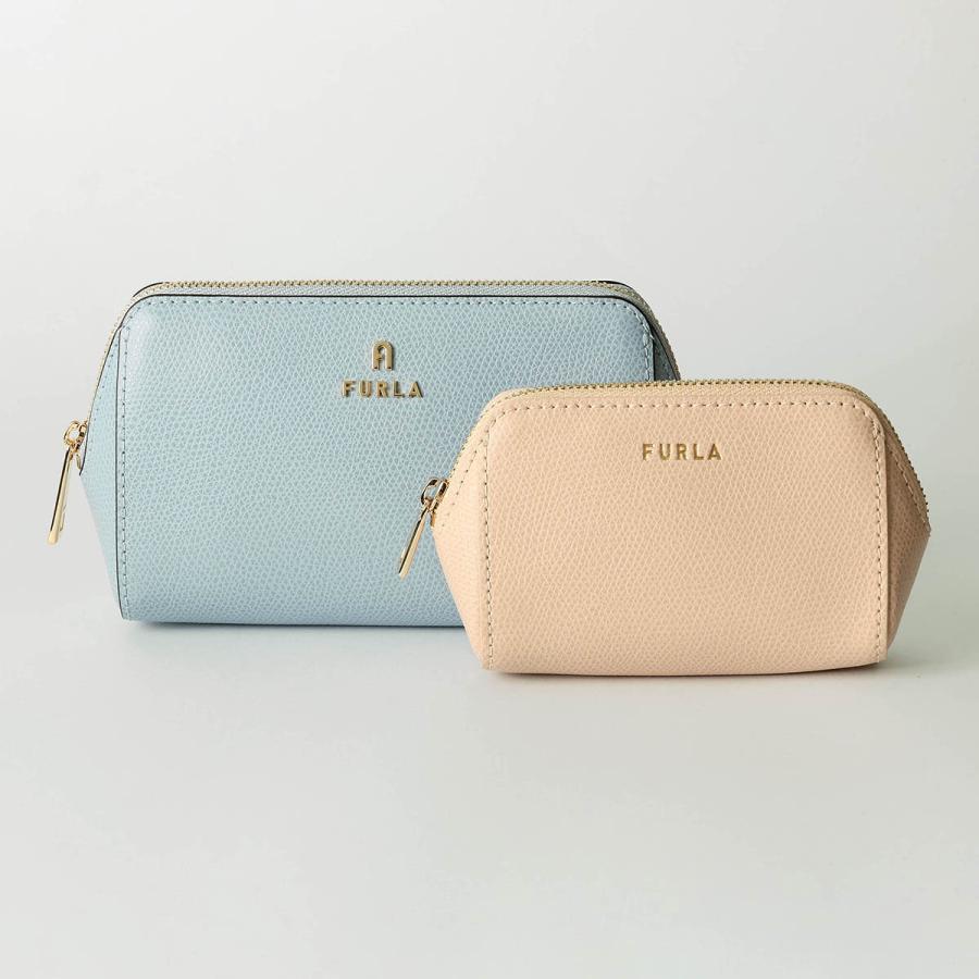 並行輸入 フルラ ポーチ FURLA カメリア WE00453 ARE000 3783S 1 007レディース ライトブルー 水色 | FURLA