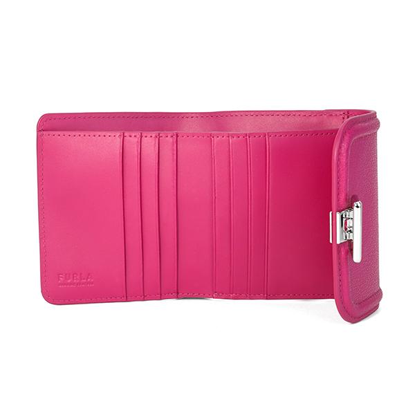 並行輸入 フルラ 3つ折り財布 FURLA ヴィラ WP00137 AX0732 0836S 1 003レディース ピンク | FURLA | 03