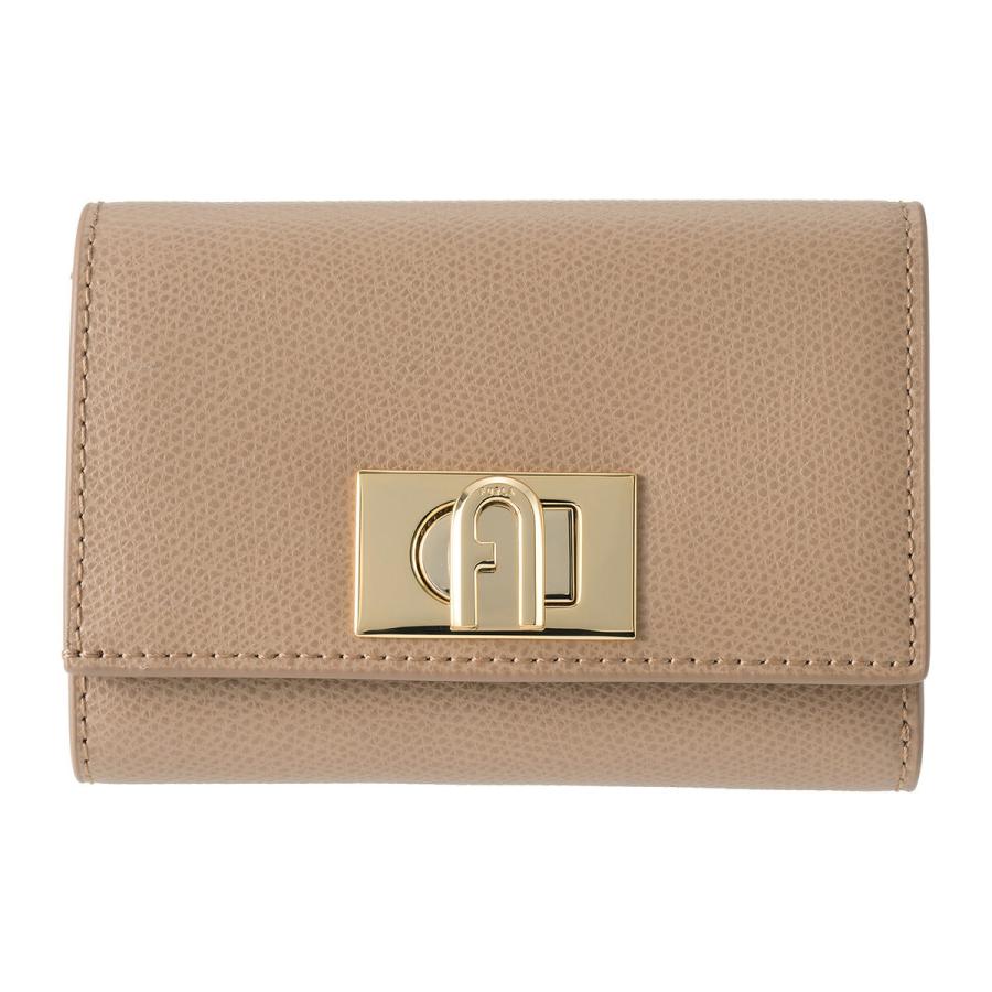 並行輸入 フルラ 3つ折り財布 FURLA 1927 WP00225 ARE000 1257S 1 007 レディース グレージュ | FURLA