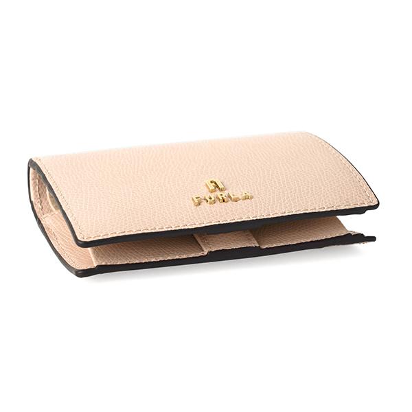 FURLA 二つ折り財布 CAMELIA WP00304-ARE000-B4L00 フルラ 財布 レディース 二つ折り財布 レザー ベージュ FURLA